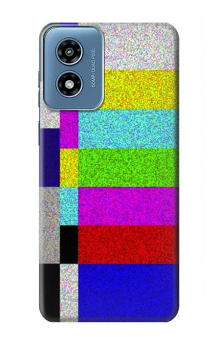 S2871 Noise Signal TV Case For Motorola Moto G Play 4G (2024)