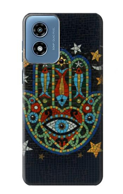 S3175 Hamsa Hand Mosaics Case For Motorola Moto G Play 4G (2024)