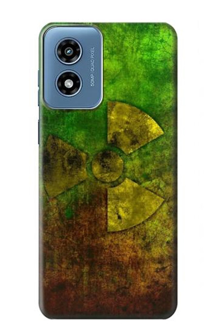 S3202 Radioactive Nuclear Hazard Symbol Case For Motorola Moto G Play 4G (2024)