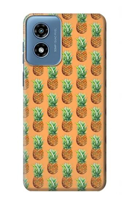 S3258 Pineapple Pattern Case For Motorola Moto G Play 4G (2024)