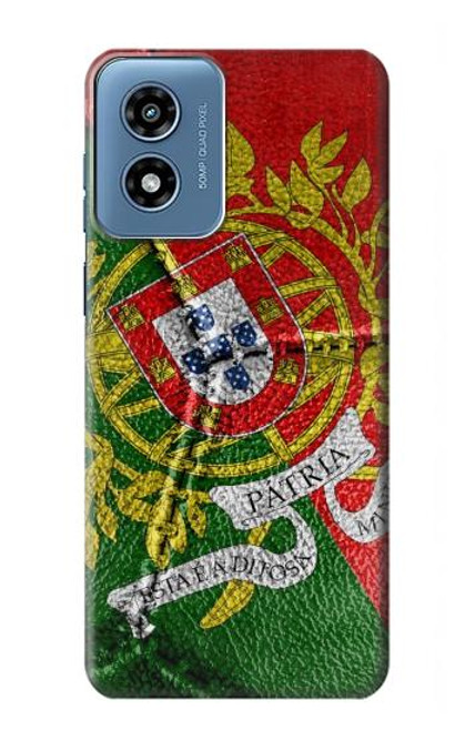 S3300 Portugal Flag Vintage Football Graphic Case For Motorola Moto G Play 4G (2024)