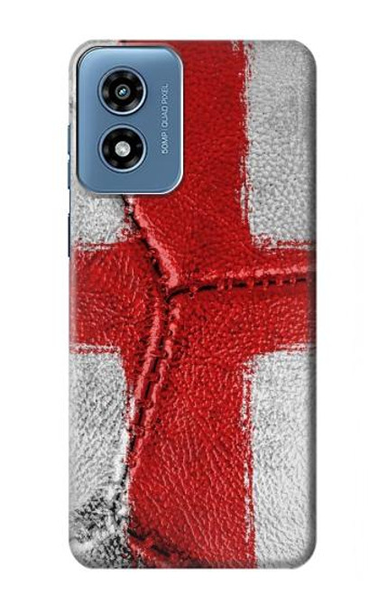 S3316 England Flag Vintage Football Graphic Case For Motorola Moto G Play 4G (2024)