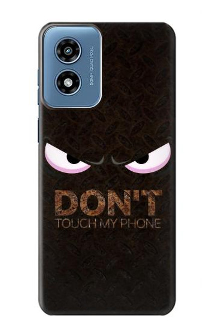 S3412 Do Not Touch My Phone Case For Motorola Moto G Play 4G (2024)