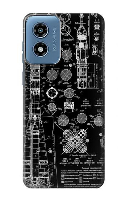 S3436 Apollo Blue Print Case For Motorola Moto G Play 4G (2024)