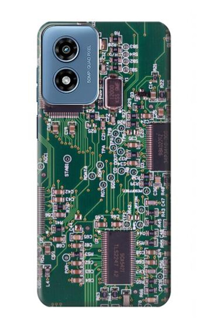 S3519 Electronics Circuit Board Graphic Case For Motorola Moto G Play 4G (2024)