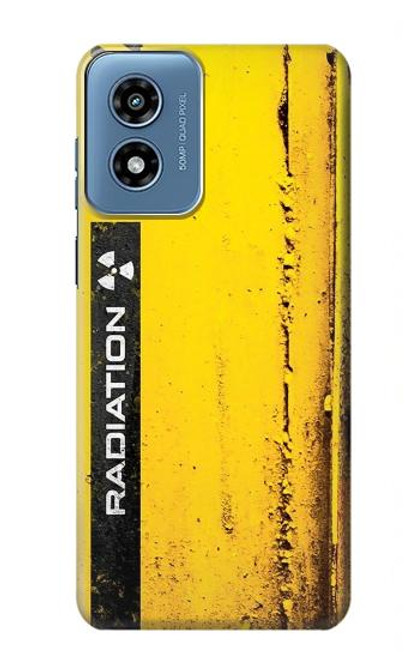 S3714 Radiation Warning Case For Motorola Moto G Play 4G (2024)