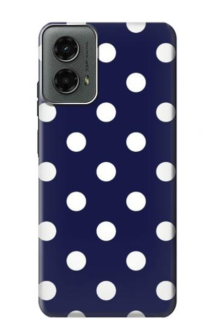 S3533 Blue Polka Dot Case For Motorola Moto G 5G (2024)