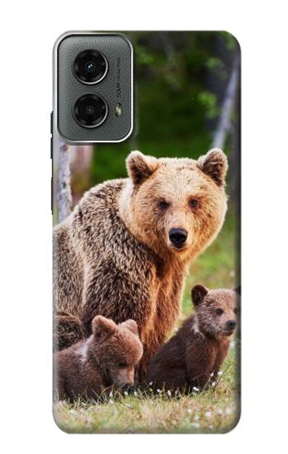 S3558 Bear Family Case For Motorola Moto G 5G (2024)