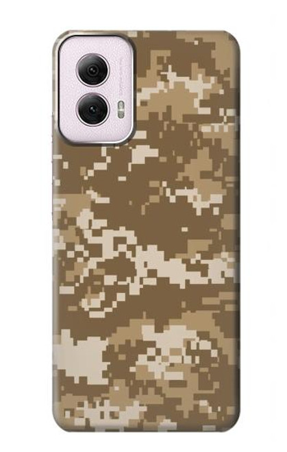 S3294 Army Desert Tan Coyote Camo Camouflage Case For Motorola Moto G Power 5G (2024)