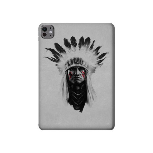 S0451 Indian Chief Hard Case For iPad Pro 11 (2024,2025)