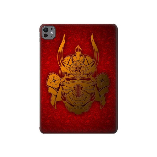 S0820 Samurai Mask Helmet Hard Case For iPad Pro 11 (2024,2025)