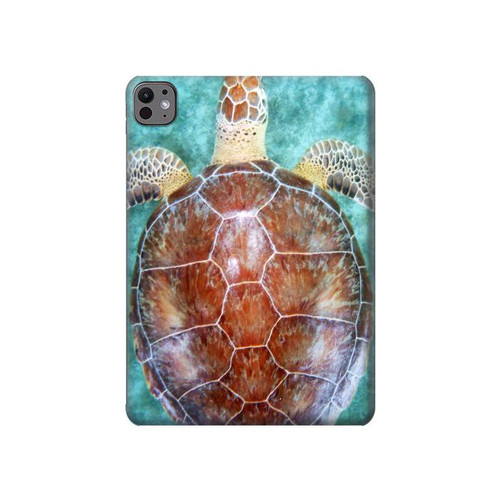 S1424 Sea Turtle Hard Case For iPad Pro 11 (2024)