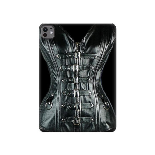 S1639 Gothic Corset Black Hard Case For iPad Pro 11 (2024,2025)