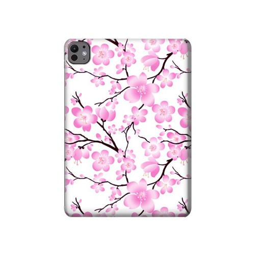 S1972 Sakura Cherry Blossoms Hard Case For iPad Pro 11 (2024,2025)