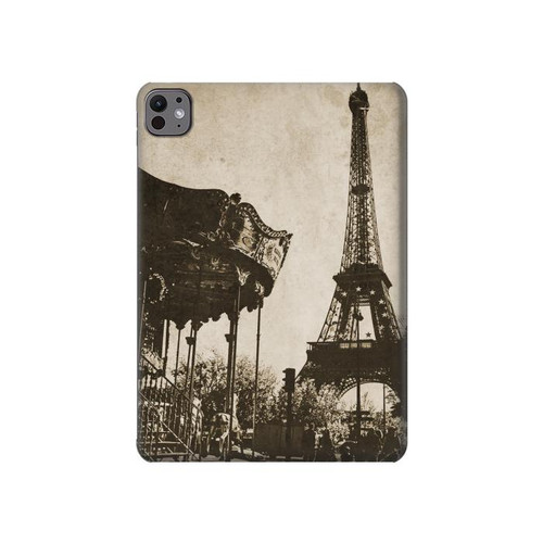 S2174 Eiffel Tower Vintage Paris Hard Case For iPad Pro 11 (2024,2025)