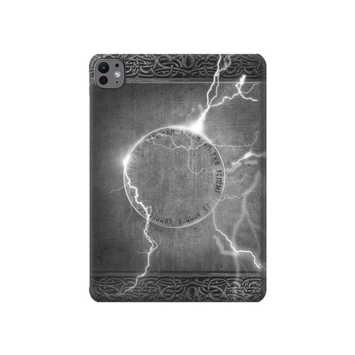 S2533 Thor Thunder Strike Hammer Hard Case For iPad Pro 11 (2024,2025)