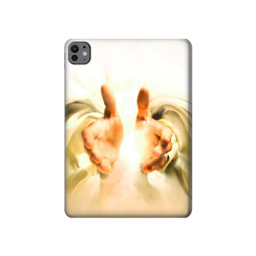 S2546 Hand of God Heaven Hard Case For iPad Pro 11 (2024,2025)