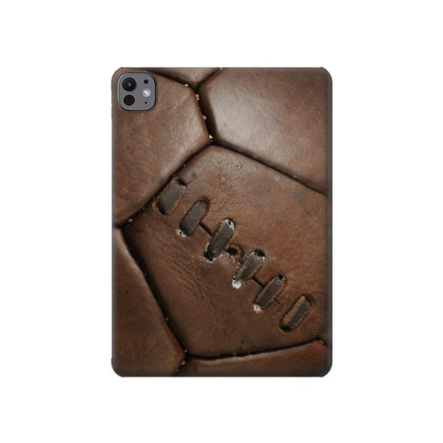 S2661 Leather Soccer Football Graphic Hard Case For iPad Pro 11 (2024,2025)