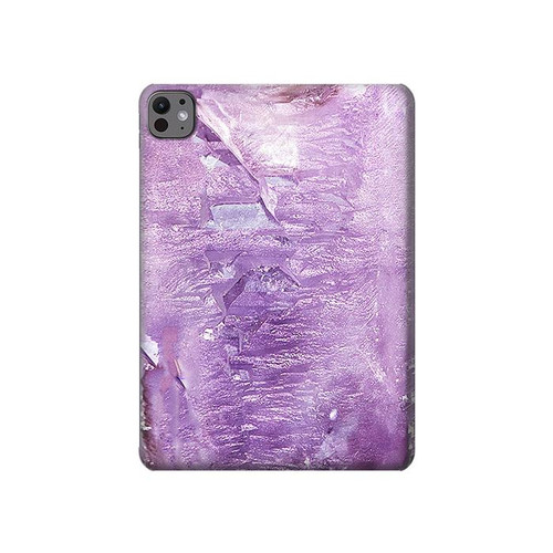S2690 Amethyst Crystals Graphic Printed Hard Case For iPad Pro 11 (2024,2025)