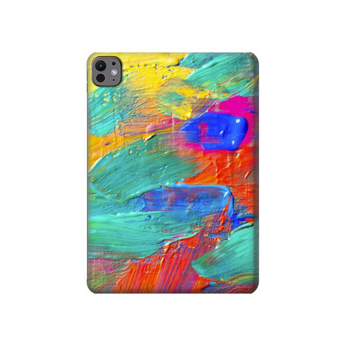 S2942 Brush Stroke Painting Hard Case For iPad Pro 11 (2024,2025)
