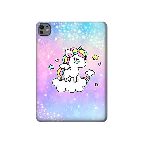 S3256 Cute Unicorn Cartoon Hard Case For iPad Pro 11 (2024,2025)