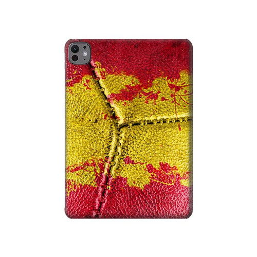 S3315 Spain Flag Vintage Football Graphic Hard Case For iPad Pro 11 (2024,2025)