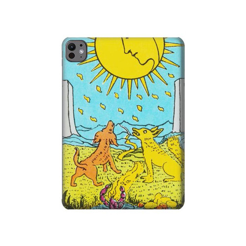S3435 Tarot Card Moon Hard Case For iPad Pro 11 (2024,2025)