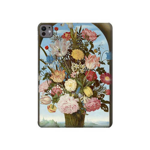 S3749 Vase of Flowers Hard Case For iPad Pro 11 (2024,2025)