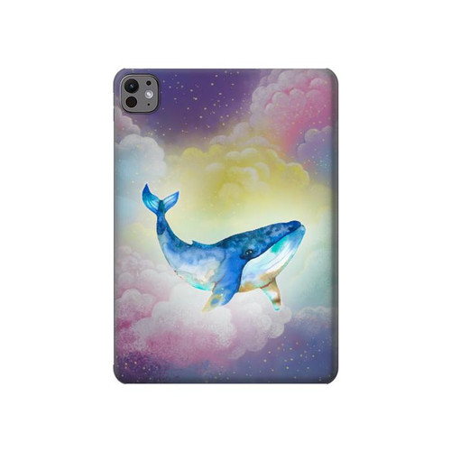 S3802 Dream Whale Pastel Fantasy Hard Case For iPad Pro 11 (2024,2025)