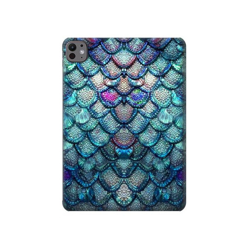 S3809 Mermaid Fish Scale Hard Case For iPad Pro 11 (2024,2025)