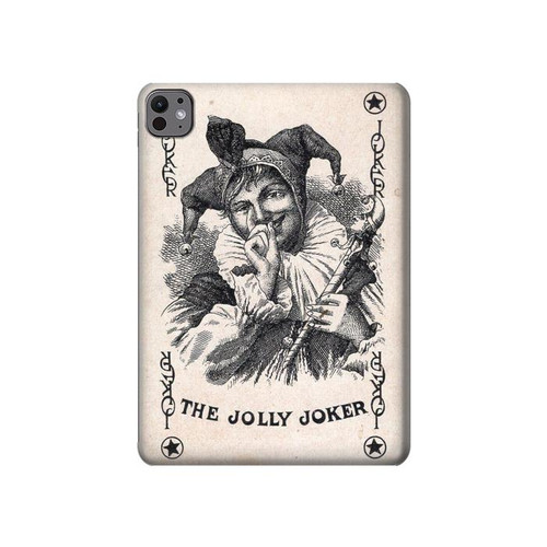 S3818 Vintage Playing Card Hard Case For iPad Pro 11 (2024,2025)