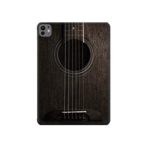 S3834 Old Woods Black Guitar Hard Case For iPad Pro 11 (2024,2025)