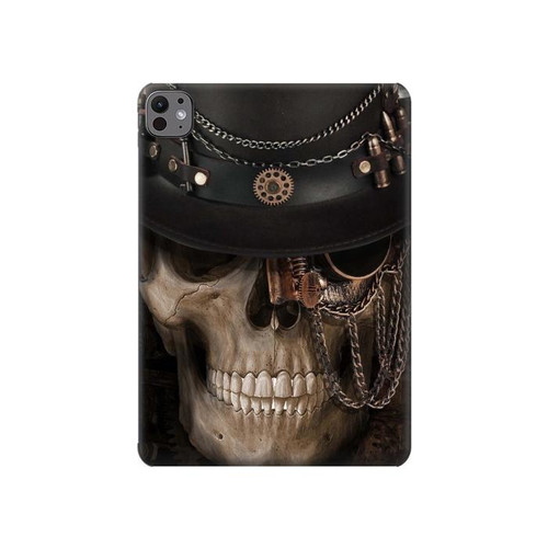 S3852 Steampunk Skull Hard Case For iPad Pro 11 (2024,2025)