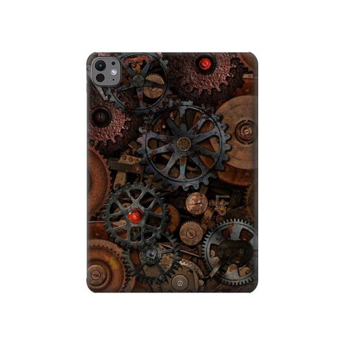 S3884 Steampunk Mechanical Gears Hard Case For iPad Pro 11 (2024,2025)