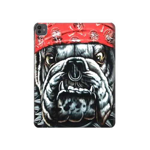 S0100 Bulldog American Football Hard Case For iPad Pro 13 (2024,2025), Air 13 2026