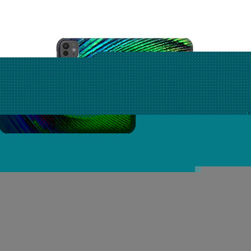 S0511 Peacock Hard Case For iPad Pro 13 (2024,2025), Air 13 2026