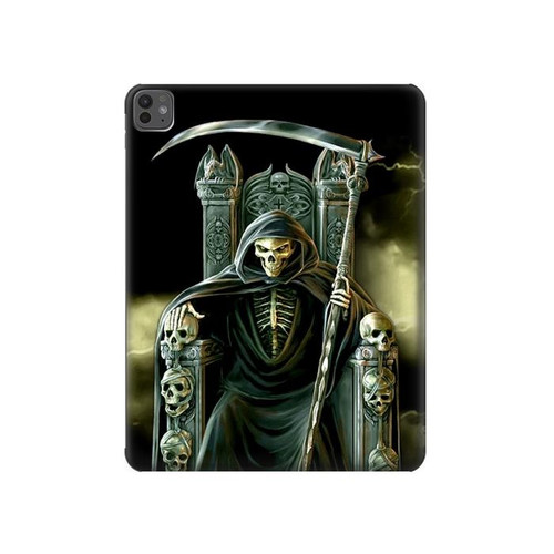 S1024 Grim Reaper Skeleton King Hard Case For iPad Pro 13 (2024,2025), Air 13 2026