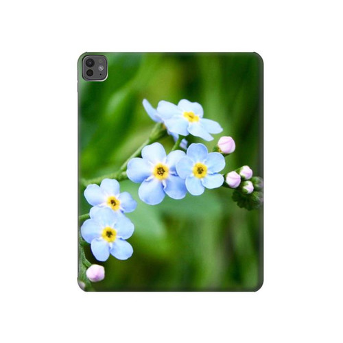 S1818 Forget Me Not Hard Case For iPad Pro 13 (2024,2025), Air 13 2026