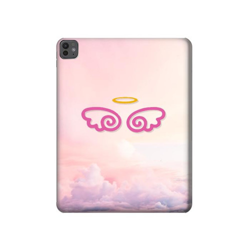 S2514 Cute Angel Wings Hard Case For iPad Pro 13 (2024,2025), Air 13 2026