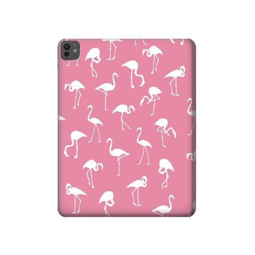 S2858 Pink Flamingo Pattern Hard Case For iPad Pro 13 (2024,2025)