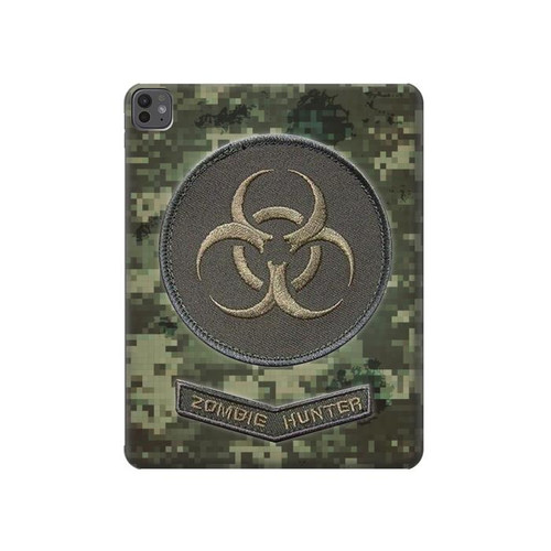 S3468 Biohazard Zombie Hunter Graphic Hard Case For iPad Pro 13 (2024,2025), Air 13 2026