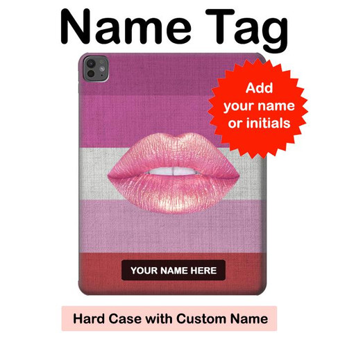S3473 LGBT Lesbian Flag Hard Case For iPad Pro 13 (2024,2025), Air 13 2026