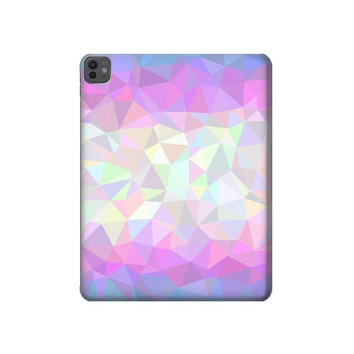 S3747 Trans Flag Polygon Hard Case For iPad Pro 13 (2024)