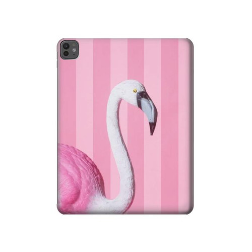 S3805 Flamingo Pink Pastel Hard Case For iPad Pro 13 (2024,2025), Air 13 2026