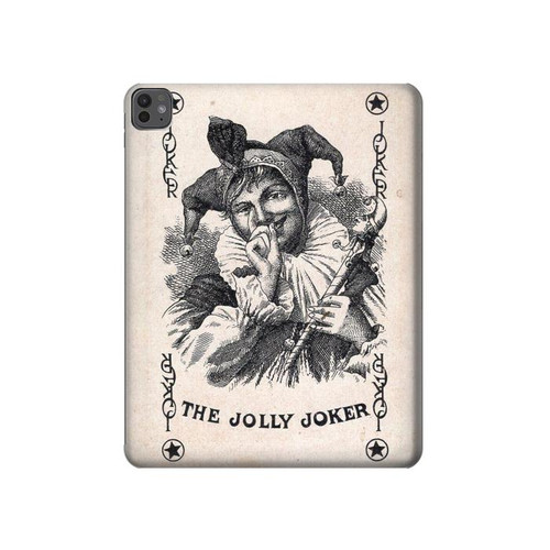 S3818 Vintage Playing Card Hard Case For iPad Pro 13 (2024,2025), Air 13 2026