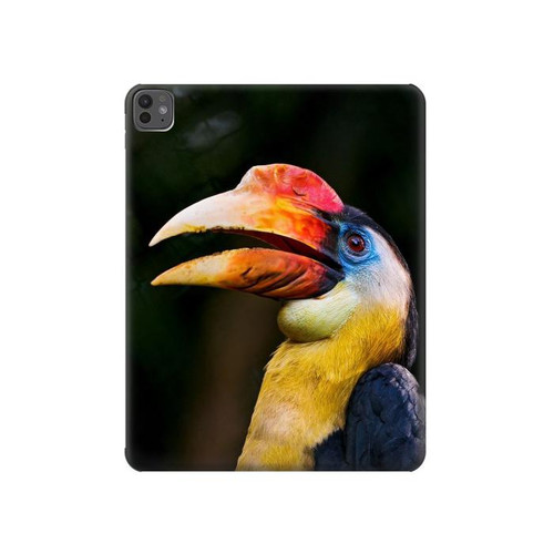 S3876 Colorful Hornbill Hard Case For iPad Pro 13 (2024)