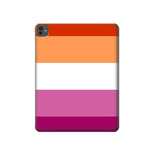 S3887 Lesbian Pride Flag Hard Case For iPad Pro 13 (2024,2025)