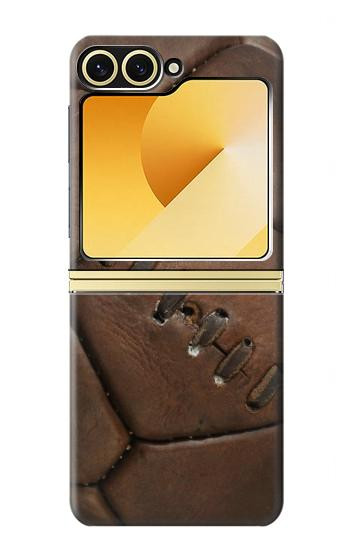 S2661 Leather Soccer Football Graphic Case For Samsung Galaxy Z Flip 6