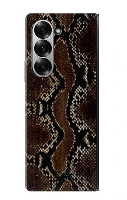 S0553 Snake Skin Case For Samsung Galaxy Z Fold 6