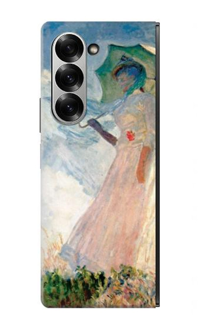 S0998 Claude Monet Woman with a Parasol Case For Samsung Galaxy Z Fold 6
